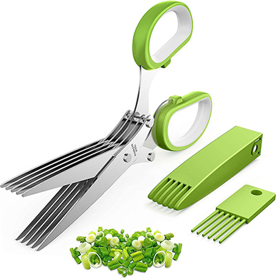 These scissors are a great way to add fresh herbs to your food.